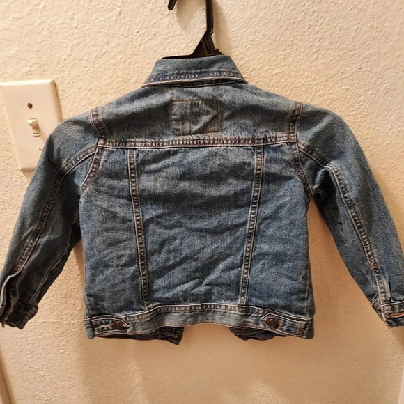 Zara Kids Distressed Denim Jacket Sizes 5 - Picture 2 of 5